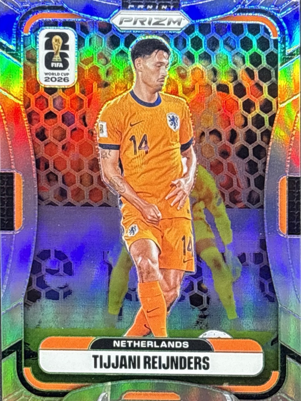 Panini Prizm Tijjani Reijnders Netherlands Soccer Trading Card Prizm